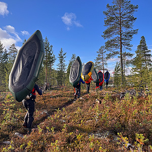 Travesia curso de wilderness Hammastunturi