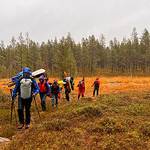 Travesia curso de wilderness Hammastunturi